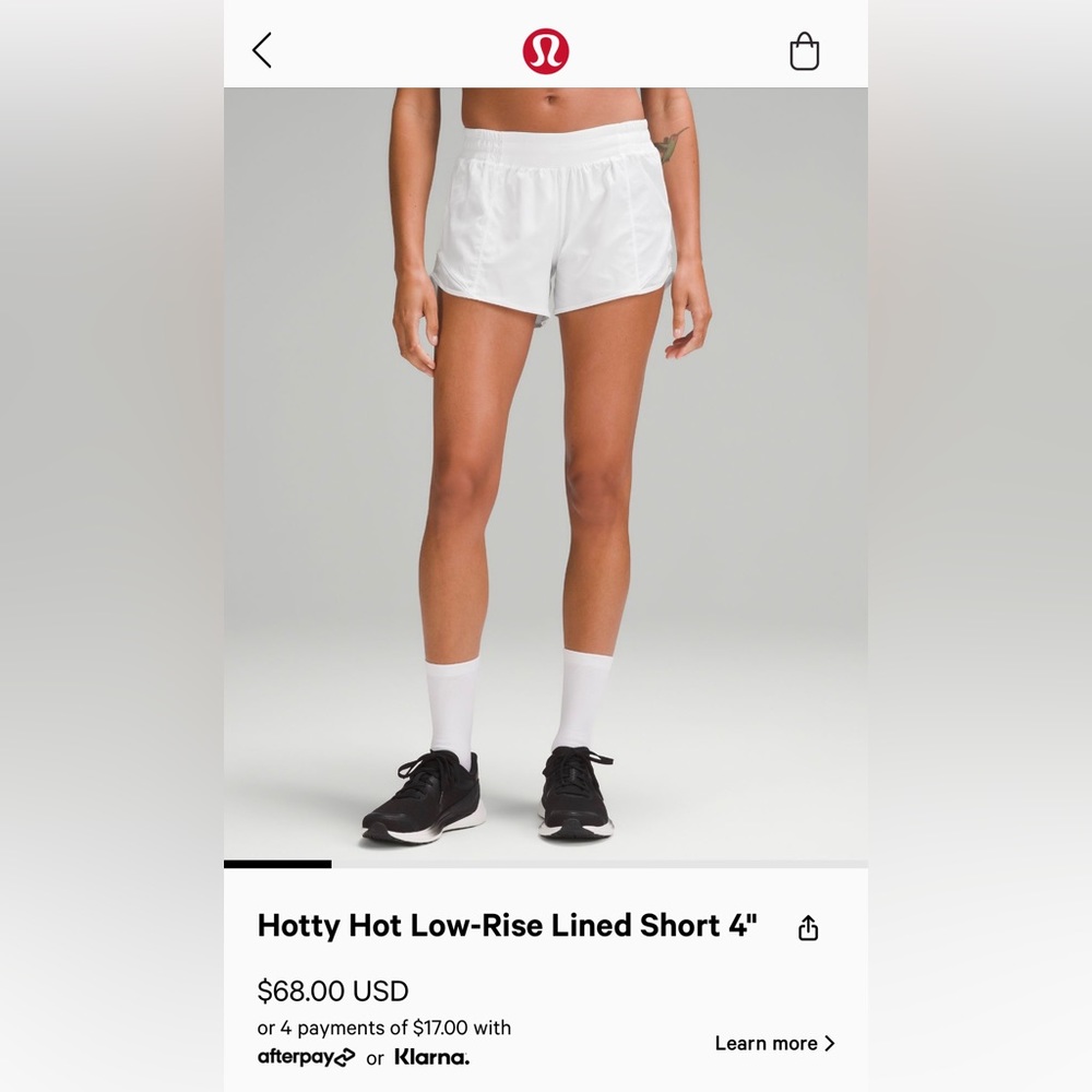 Lululemon Hotty Hot Shorts (Worn Once) - image 3